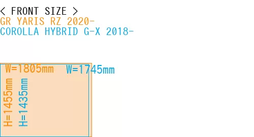 #GR YARIS RZ 2020- + COROLLA HYBRID G-X 2018-